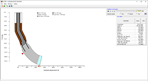 2D Displacement Simulation | LCPRO Screenshot