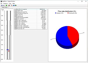 Flow Rate Distribution | SplitFlow Screenshot